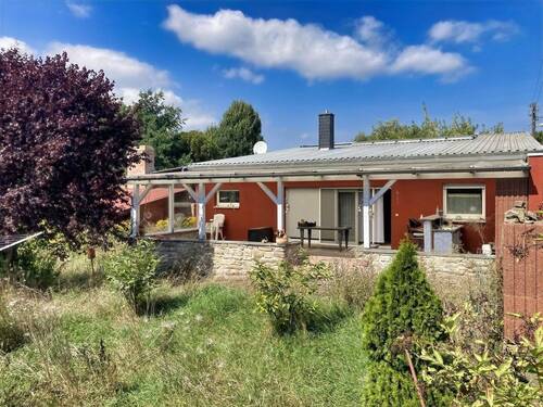 Rückansicht - 5 Zimmer Einfamilienhaus in Wallhausen