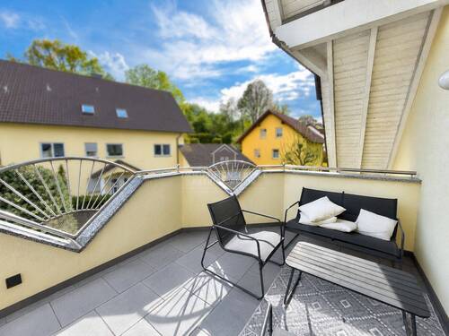 Dachgeschoss Balkon - 