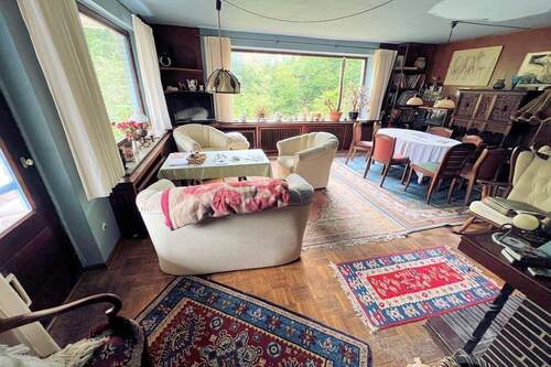 W1: Großzügiges Wohnzi. mit offenem Kamin u. Terr. - 