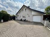 Eingang - Nachhause kommen und Aufatmen: Traumhaus mit Pool und Wintergarten nicht weit vom Alfsee!