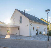 Bauplatz 430 m² mit Doppelhaushälfte 115 m² Wfl. in Pulsnitz