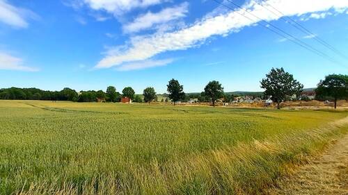 Pulsnitz Blick in Richtung Nord-Osten - Doppelhaushälfte mit 115,00 m&sup2; in Pulsnitz zum Kaufen