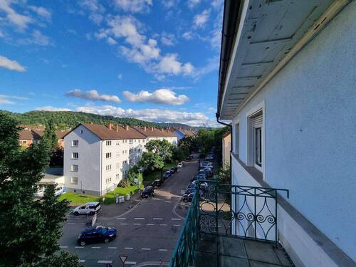 Balkon mit Münsterblick - 