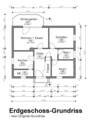 Erdgeschoss-Grundriss - 