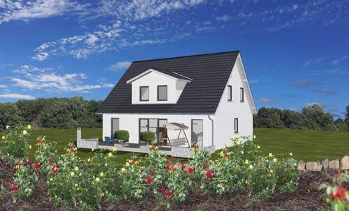Optima Beispiel Gartenansicht - Ihr effizientes und komfortables Traumhaus im Werler Süden