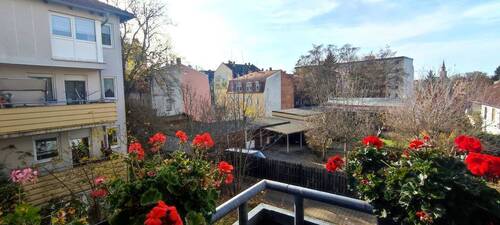 Aussicht Balkon - 