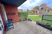Teilüberdachte Terrasse - Terrassenwohnung mit 75,00 m&sup2; in Wyk auf Föhr zum Kaufen