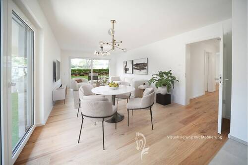 Visualisierung Wohn,- Esszimmer - 