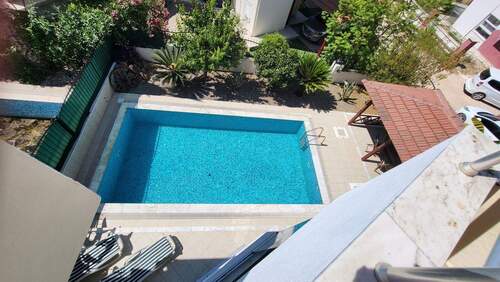 Pool von oben - 