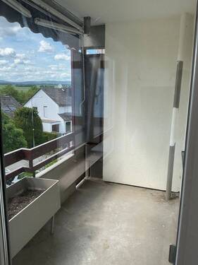 Balkon mit schönem Ausblick - 