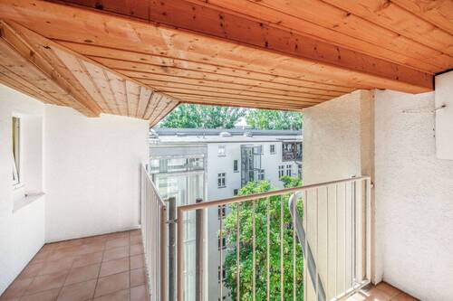 Terrasse - Etagenwohnung mit 113,00 m&sup2; in Berlin zum Kaufen