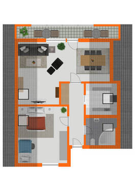 Wohnung - 