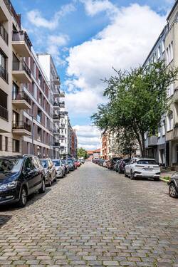 Blick in die Straße - 