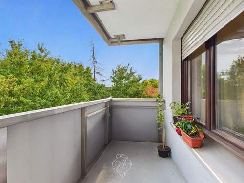 Ausblick Balkon Wohnzimmer - 