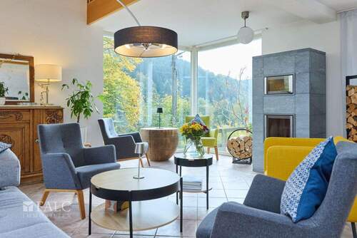 Wohnzimmer - 6 Zimmer Mehrfamilienhaus, Wohnhaus zum Kaufen in Monschau