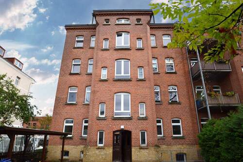 Hofansicht - Mehrfamilienhaus, Wohnhaus mit 548,20 m&sup2; in Leipzig zum Kaufen