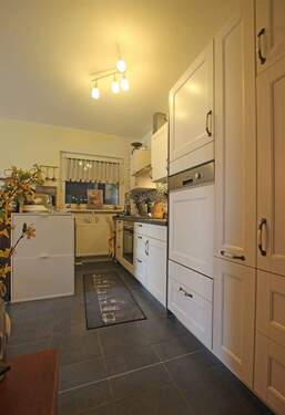 Blick in die Küche - 