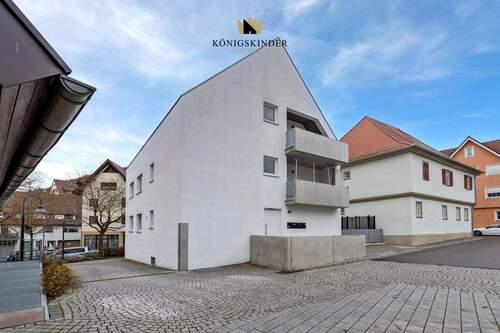 Aussen_2 - 4 Zimmer Etagenwohnung in Mönsheim