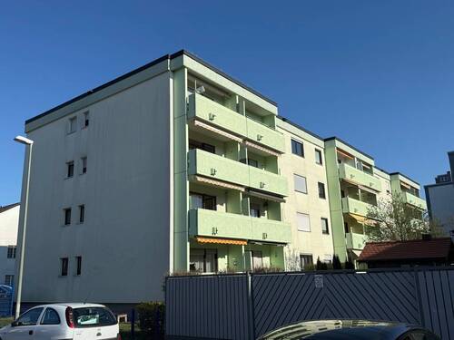 Rückansicht - 3 Zimmer Etagenwohnung zum Kaufen in Ludwigshafen am Rhein
