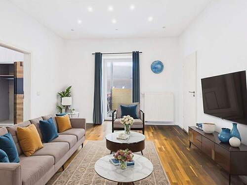 Mustermöbilierung Wohnen - 3 Zimmer Etagenwohnung in Sulzbach/Saar / Altenwald (Saar)