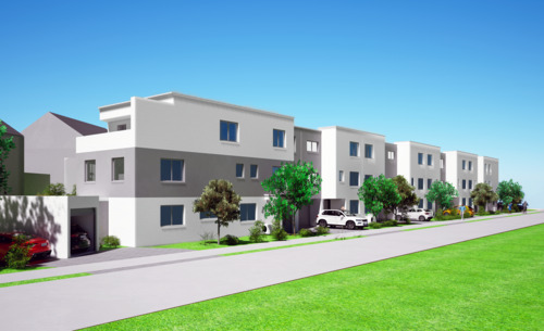 Süd-Ost-Ansicht - 6 Zimmer Reihenmittelhaus in Gärtringen