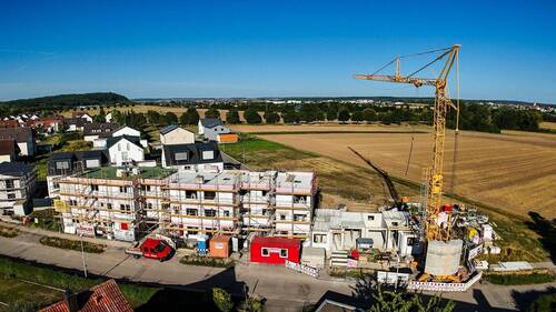Baustand 19.08.25 - Reihenmittelhaus mit 136,00 m&sup2; in Gärtringen zum Kaufen