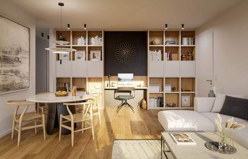 Visualisierung Wohen, Essen, Kochen - 