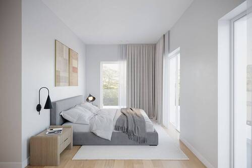 Helles Schlafzimmer - 3 Zimmer Etagenwohnung in Weinheim