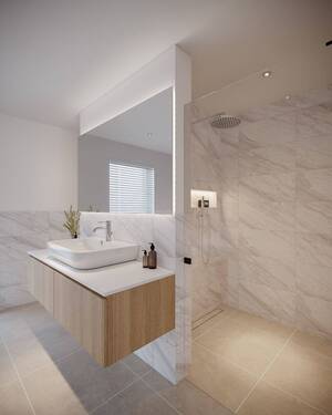 Zeitloses Badezimmer - 