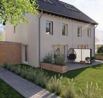 KfW-55: Moderne Doppelhaushälfte mit ca. 134 m² Wohnfläche - Neubau in Tuningen