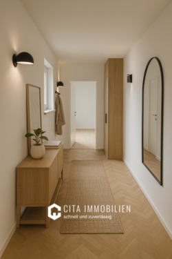 Haupthaus_OG_Flur Visualisierung - 