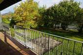 Balkon mit Burgblick - 