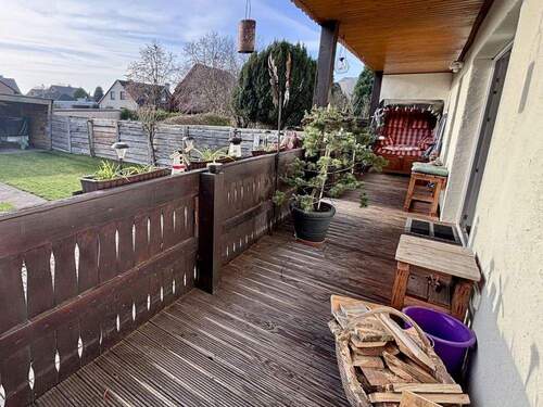 Veranda mit Gartenzugang - 
