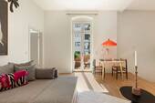 Wohn-/Essbereich - Etagenwohnung mit 59,50 m&sup2; in Berlin zum Kaufen