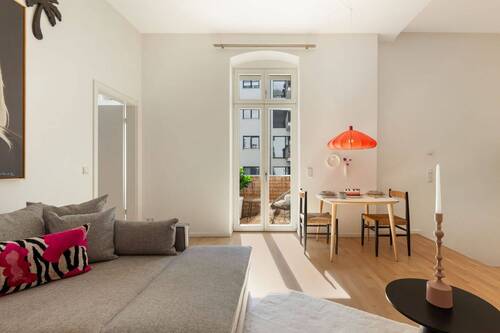 Wohn-/Essbereich - Etagenwohnung mit 59,50 m&sup2; in Berlin zum Kaufen