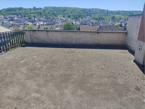Blick über Mülheim von der 2. Terrasse im DG - 
