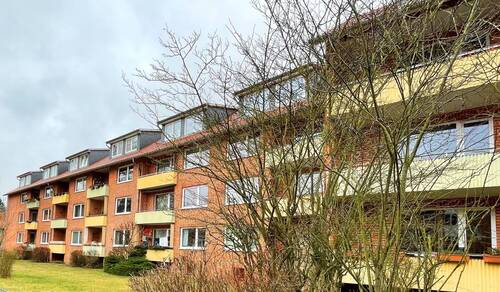 Aussenansicht - Gepflegte 2-Zimmer-Dachgeschoss-Wohnung in Lüneburg-Bockelsberg