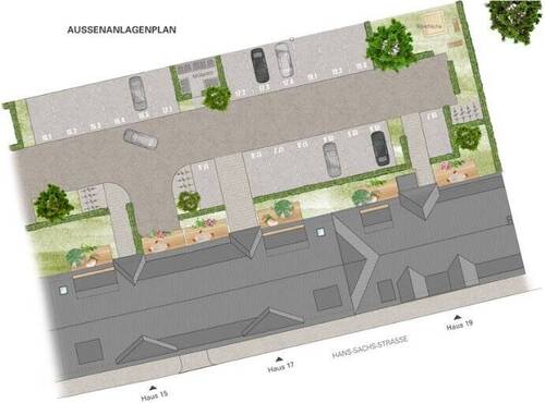 Außenanlagenplan - 