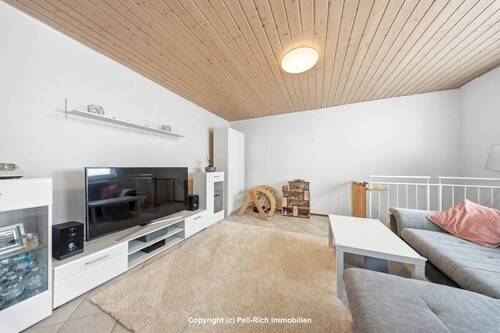 Wohnzimmer - Etagenwohnung mit 77,20 m&sup2; in Rülzheim zum Kaufen