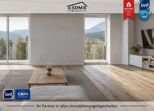 01_Visualisierung1.jpg - NUR NOCH 3 VERFÜGBAR: Großzügiges Wohnen mit Weitblick und Balkon