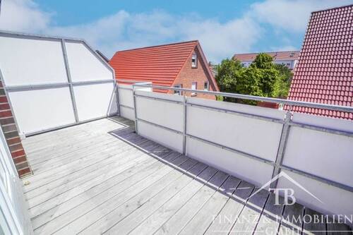 Balkon - Etagenwohnung mit 70,00 m² in Marienhafe zum Kaufen