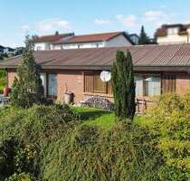 Wohlfühlen auf einer Ebene . gemütlicher Bungalow in Sonnenbühl