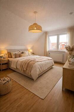 Schlafzimmer - 4 Zimmer Etagenwohnung in Stadthagen