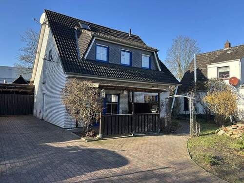 Ansicht Süd-Ost - 5 Zimmer Einfamilienhaus in Zeven