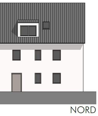 Ansicht Nord - 3 Zimmer Etagenwohnung in München