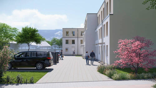 Bremen-Oberneuland_Rockwinkeler_Eingang ll - 4 Zimmer Reihenmittelhaus zum Kaufen in Bremen