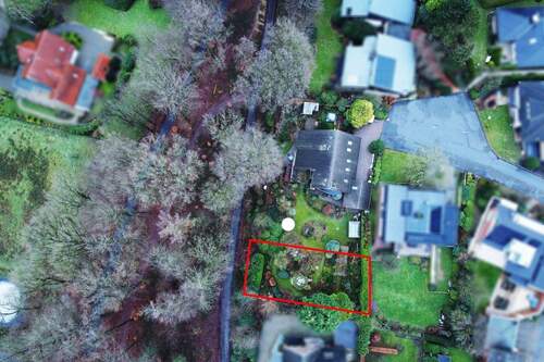 Draufsicht Baugrundstück - Grundstück zum Kaufen in Mettingen
