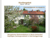 Berlin-Zehlendorf - 5 Zimmer Reihenmittelhaus in Berlin