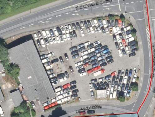 Bild 1 - CA 4000 QM BAUGRUNDSTÜCK + HALLE LAGER AUTOHAUS LOGISTIK GEWERBE GEWERBEFLÄCHE FREIFLÄCHE
