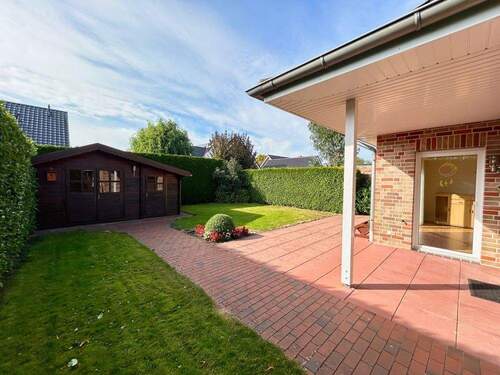 Bild 1 - Erdgeschosswohnung mit Terrasse, Garten und Carport in Emlichheim